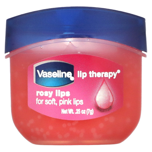 Vaseline, Бальзам для губ Lip Therapy, «Розовые губы», 7 г