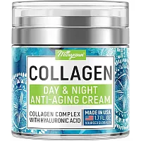 MaryAnn Organics, Collagen, Day &amp; Night Anti-Aging Cream, 1.7 fl oz