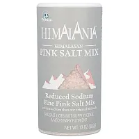 Himalania, Himalayan Reduced Sodium Fine Pink Salt Mix, 13 oz (369 g)