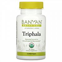 Banyan Botanicals, Трифала, 90 таблеток