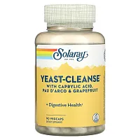 Solaray, Yeast-Cleanse, 90 VegCaps