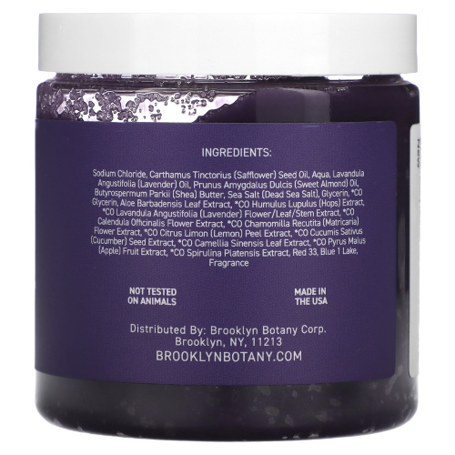 Brooklyn Botany, Body Scrub, Lavender, 10.5 oz (300 g) фото 2