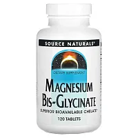 Source Naturals, Magnesium Bis-Glycinate, 120 Tablets