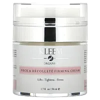 Kleem Organics, Neck &amp; Décolleté Firming Cream, For All Skin Types, 1.7 fl oz (50 ml)