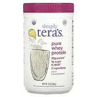 Simply Tera&#x27;s, Pure Whey Protein, Plain, Unsweetened, 12 oz (340 g)