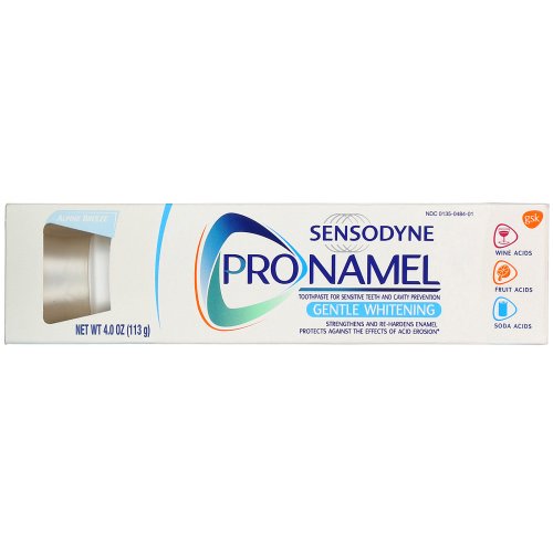 Sensodyne, ProNamel, Gentle Whitening Toothpaste, 4.0 oz (113 g) фото 2