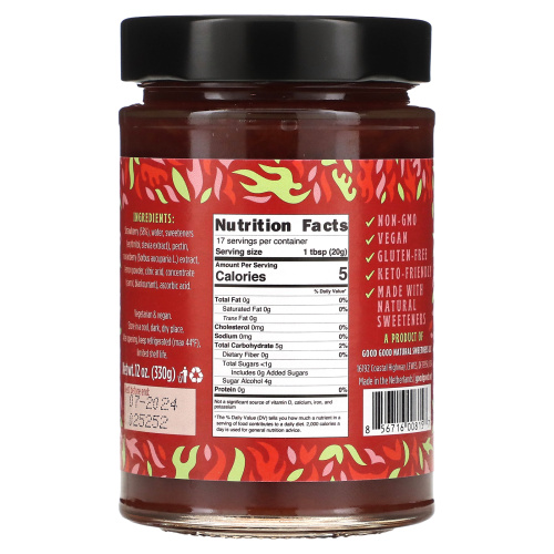 GOOD GOOD, Strawberry Jam, 12 oz (330 g) фото 2