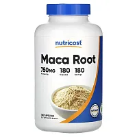 Nutricost, Maca Root , 750 mg , 180 Capsules