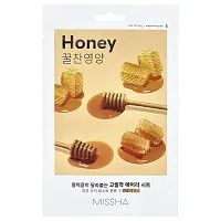 Missha, Airy Fit Beauty Sheet Mask, Honey, 1 Sheet, 19 g