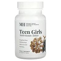 Michael&#x27;s Naturopathic, Teen Girls Multivitamin, 60 Vegetarian Tablets