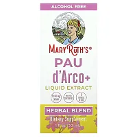 MaryRuth&#x27;s, Pau d&#x27;Arco + Liquid Extract, Alcohol Free, 1 fl oz (30 ml)