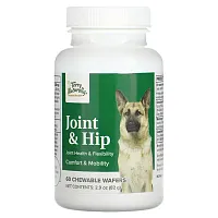 Terry Naturally, Joint &amp; Hip, For Dogs, 60 Chewable Wafers, 2.9 oz (82 g)