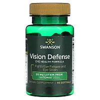 Swanson, Vision Defense, 60 Softgels