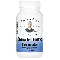 Christopher&#x27;s Original Formulas, Female Tonic Formula, 440 mg, 100 Vegetarian Caps