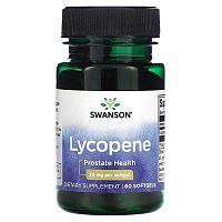 Swanson, Lycopene, 20 mg, 60 Softgels