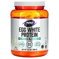 NOW Foods, Sports, Egg White Protein, Creamy Vanilla, 1.5 lbs (680 g)