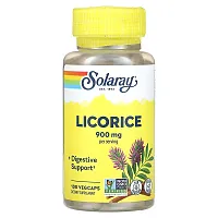 Solaray, Licorice, 900 mg, 100 VegCaps (450 mg per Capsule)