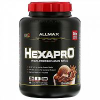 ALLMAX, Hexapro, смесь из 6 протеинов ультрапремиального качества, шоколад, 2,27 кг (5 фунтов)