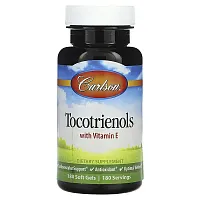 Carlson, Tocotrienols with Vitamin E, 180 Soft Gels