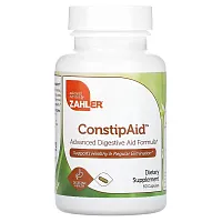 Zahler, ConstipAid, Digestive Aid, Supports Healthy &amp; Regular Elimination, 60 Capsules