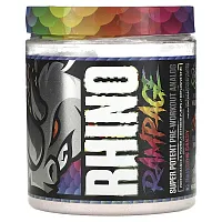 MuscleSport, Rhino Rampage, Super Potent Pre-Workout Analog, Rainbow Candy, 7.4 oz (210 g)