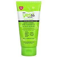 Yes To, Tea Tree, Pre-Shampoo Scalp Scrub, 6 fl oz (177 ml)