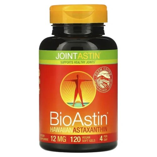 Nutrex Hawaii, JointAstin, BioAstin, Hawaiian Astaxanthin, 120 Vegan Soft Gels