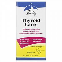 Terry Naturally, Thyroid Care, 120 капсул