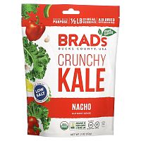 Brad's Plant Based, Хрустящая капуста, начо, 57 г (2 унции)