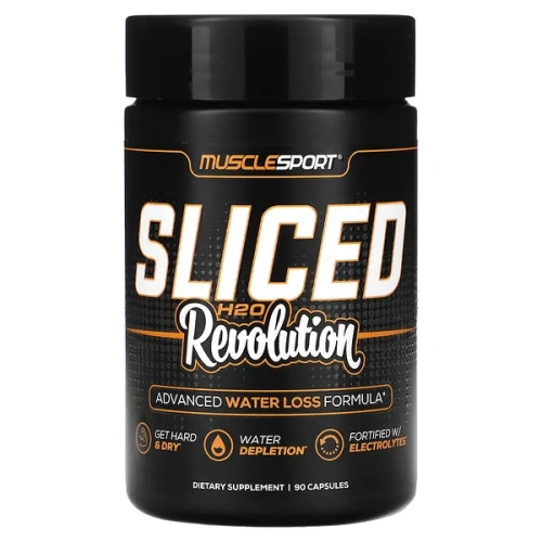 MuscleSport, Sliced, H2O Revolution, 90 Capsules