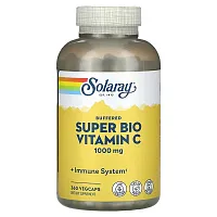 Solaray, Buffered Super Bio Vitamin C, 1,000 mg, 360 VegCaps (500 mg per Capsule)