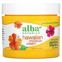 Alba Botanica, Hawaiian Moisture Cream, Jasmine &amp; Vitamin E, 3 oz (85 g)