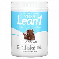 Lean1, Nature's Protein Shake, протеиновый коктейль, шоколадный вкус, 672 г (1,5 фунта)