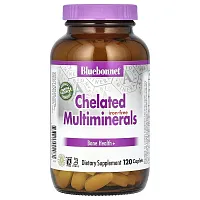 Bluebonnet Nutrition, Chelated Multiminerals, Iron Free, 120 Caplets