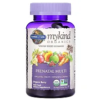 Garden of Life, MyKind Organics, Prenatal Multi, Organic Berry, 120 Vegan Gummy Drops