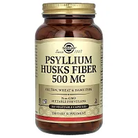 Solgar, Psyllium Husks Fiber, 1,000 mg, 200 Vegetable Capsules (500 mg per Capsule)