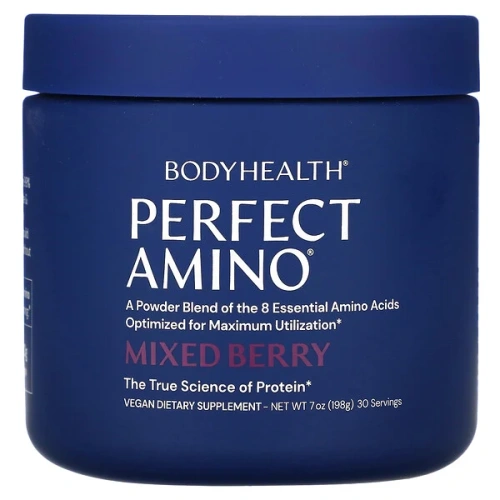 BodyHealth, Perfect Amino, Mixed Berry, 7 oz (198 g)