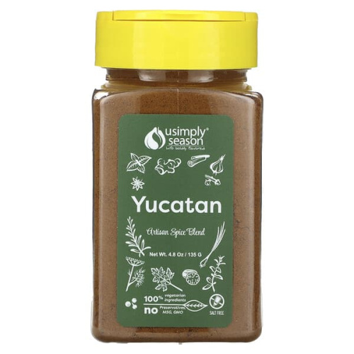 USimplySeason, Artisan Spice Blend, Yucatan, 4.8 oz (135 g)