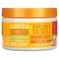 Cantu, Гуава и имбирь, протеиновая маска, 340 г (12 унций)