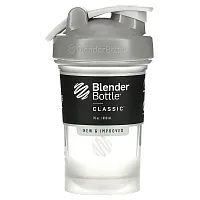 Blender Bottle, Classic with Loop, Pebble Grey, 20 oz (600 ml)