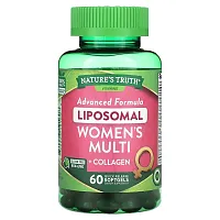 Nature&#x27;s Truth, Vitamins, Advanced Formula Liposomal, Women&#x27;s Multi + Collagen, 60 Quick Release Softgels