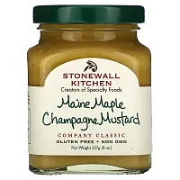 Stonewall Kitchen, Maine Maple Champagne Mustard, 8 oz (227 g)