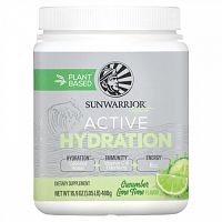 Sunwarrior, Sport, активное увлажнение, огурец и лайм, 480 г (16,9 унции)