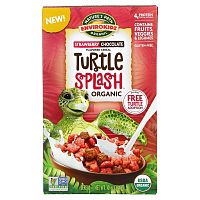 Nature's Path, Organic Turtle Splash Cereal, клубничный шоколад, 284 г (10 унций)