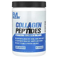 EVLution Nutrition, Collagen Peptides, Hydrolyzed Type I &amp; III Collagen, Unflavored, 11.64 oz (330 g)