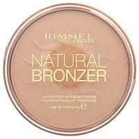 Rimmel London, Natural Bronzer, Waterproof Bronzing Powder, 021 Sun Light, 0.49 oz (14 g)