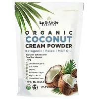 Earth Circle Organics, Organic Coconut Cream Powder, 1 lb (453.4 g)