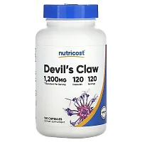 Nutricost, Devil&#x27;s Claw, 1,200 mg , 120 Capsules