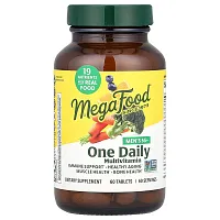 MegaFood, Men&#x27;s 55+, One Daily Multivitamin, 60 Tablets