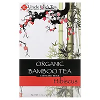 Uncle Lee&#x27;s Tea, Organic Bamboo Tea, Hibiscus, Caffeine Free, 18 Tea Bags, 1.02 oz (28.8 g)